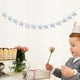 thumbnail image 3 of Guirnalda de primer cumpleaños Allinless 12 banderines de papel 3 m, 3 of 3