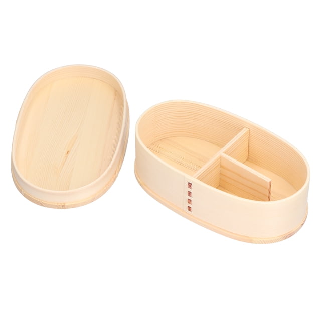 800ml Japanese Bento Box, Lunch Boxes, Japanese Wooden Bento Boxes Lunch Box For Adult Picnicking Office Hiking Camping