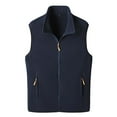 thumbnail image 4 of Kureaily Men's Fleece Vest, Lightweight Warm Zip Up Polar Vests Outerwear with Zipper Pockets, Sleeveless Jacket for Winter, 4 of 6