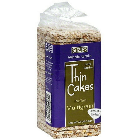 Suzie's Multigrain Thin Cakes, 4.9 oz (Pack of 12)
