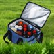 thumbnail image 4 of Bolsa grande de tela Oxford con aislamiento para alimentos, bolsa térmica para transporte de frío y calor, bolso de mano para exteriores, senderismo, Azul Baoblaze Bolsas Térmicas Geniales, 4 of 8