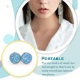 thumbnail image 3 of Minnieouse 1 par de pendientes de mujer de acero inoxidable 12mm reutilizables pendientes extraíbles fiestas joyería Festival regalo de Navidad Ropa, zapatos y accesorios Miscelánea tipo 32 Minnieouse AP011022-18, 3 of 6