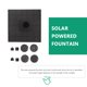 thumbnail image 3 of FUTUREORYY 1Ud Motor De Solar Para Jardín En Color Negro Ideal Para Fuentes Y Estanques, 3 of 7