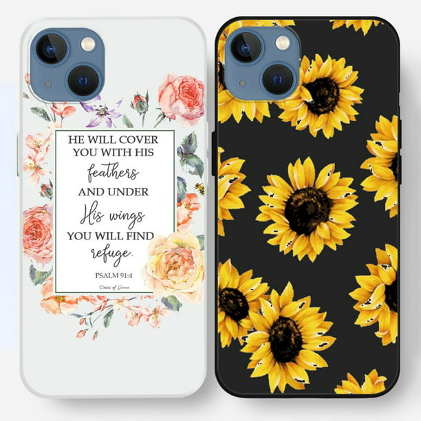 Sunflower Phone Case For iPhone 12 11 Pro Max Back Cover For iphone 11 11pro Xs Max X XR 6 6S 8 7 Plus 5 SE 2020 TPU Fundas -
