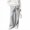 Gray, variant on Girls Printed Sweatpants Elastic Waist Straight Leg Baggy Pants Kids Casual Wide Leg Trousers with Pockets Dark Gray 5-6 Years