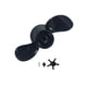thumbnail image 5 of Hélice para barco Kusrkot accesorio de repuesto para barcos de pesca lanchas rápidas y yates 18, 5 of 8