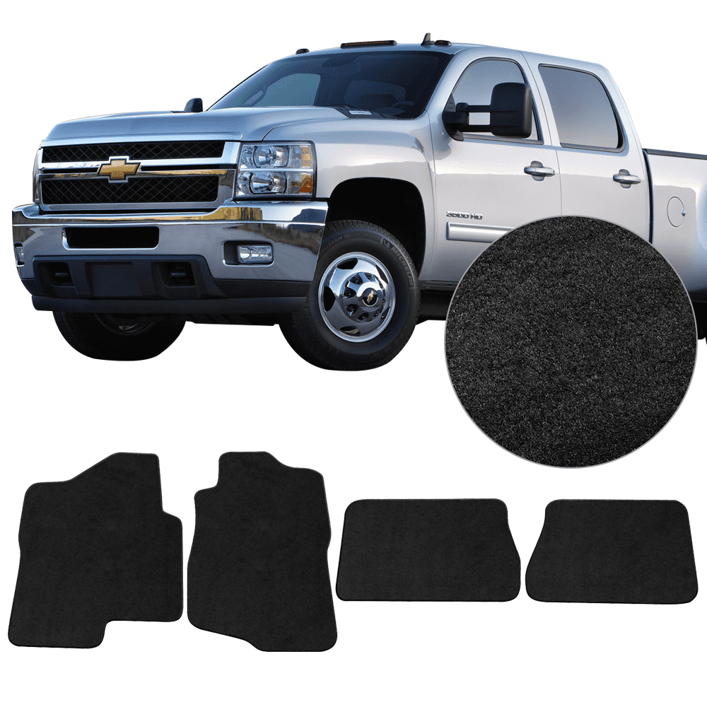 Compatible with 0713 Chevy Silverado Sierra Tahoe Yukon Floor Mats