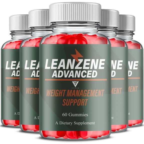 (5 Pack) Leanzene Weight Management, Leanzene Advanced Formula (300 Gummies)