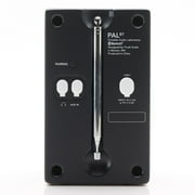 Tivoli Audio PAL BT Bluetooth FM Portable Radio and Speaker - Gen 3 (Black)