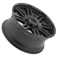 thumbnail image 2 of 1 Ultra 17x8.5 5X5.00 +10 226SB Machine Satin Black Wheel Rim, 2 of 2