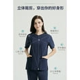 thumbnail image 4 of Samickarr Nursing Uniforms Scrubs Sets For Woman And Man Clearance Plus Size Working Uniform With Pocket Scrubs Medical Uniform Scrubs Top And Pants, 4 of 5