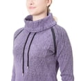 thumbnail image 2 of Kirkland Signature Ladies' Jacquard Pullover Women's Sweatshirt (Purple, X-Large), 2 of 5