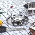 thumbnail image 4 of Juego de 10 piezas de acero inoxidable, crisol de chocolate, fondue de queso, accesorios de cocina, 4 of 5