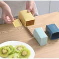 thumbnail image 5 of Nvzi 3-piece stainless steel fruit slicer, egg slicer, French frying tool, green+blue+yellow, 5 of 5