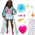 thumbnail image 3 of Travel Barbie Doll with Beach Fashion, Barbie Extra Fly, 3 of 6