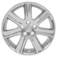 thumbnail image 2 of 17" Replica Wheel LX12 Fits Lexus ES Rim 17x7 Chrome Wheel Fits select: 2001-2011 TOYOTA PRIUS, 2013-2015 TOYOTA RAV4 XLE, 2 of 3