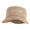 Khaki, variant on Brain Rot Design Embroidered Unisex Crushable Bucket Hat - Charcoal L