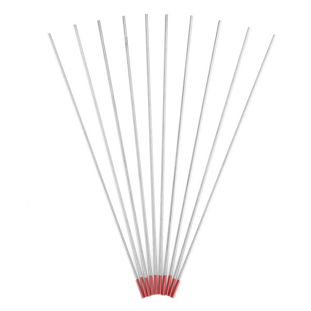 WT - 20 Electrodos De Tungsteno De Soldadura, Con Electrodo De Tungsteno De Caja, 10 Piezas Para Soldadura De Metal Para Soldadura De Acero Al Carbono ANGGREK JDGS06