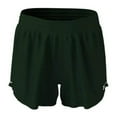 thumbnail image 3 of Under Armour Womens Knit Shorts MAROON 2XL, 3 of 11