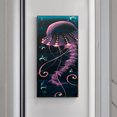 thumbnail image 3 of Cuadros Decorativos Pintura al óleo por números Marine Life Frameless Picture Craft Kit para sala de estar Likrtyny embutido en tela, 3 of 9