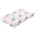 thumbnail image 1 of Cambiando la cubierta del co Funda para cambiador de pañales para bebé de 32 * 16 pulgadas, fundas para cambiador de mesa, sábanas desmontables lavables para cambiador para bebés, niños y ni 1 1, 1 of 5