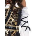 thumbnail image 3 of Leg Avenue Women's Black Sea Pirate Costume, 3 of 5