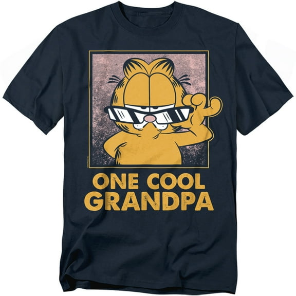 Garfield T-Shirt Father'S Day One Cool Grandpa Unisex Graphic Tee for Men & Women