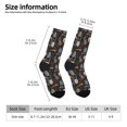 thumbnail image 2 of Vsdgher Fox In The Forest Crew Socks for Men & Women, Breathable Casual Athletic Ankle Socks, 2 of 6