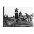 thumbnail image 1 of Colorado Springs, Colorado - Punch and Judy Rock Formations, Garden of the Gods Photograph (24x14.5 Gallery Wrapped Stretched Canvas), 1 of 1