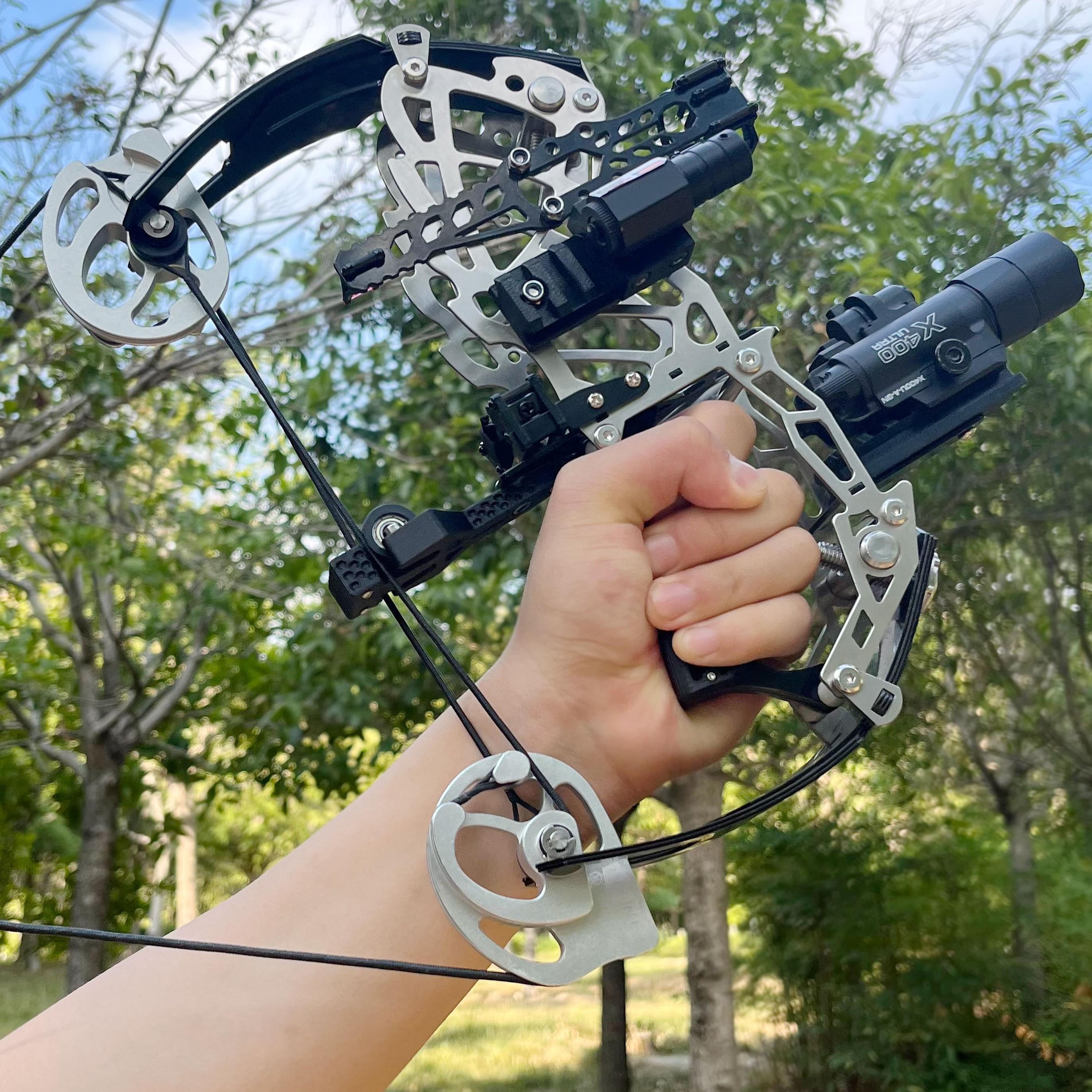 AMEYXGS Archery Tactical Hunting Compound Bow Crossbow Arrows Kit for Outdoor Fun
