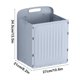 thumbnail image 3 of Caja de almacenamiento de pared, armario, cesta para ropa sucia, caja de almacenamiento plana plegable, 3 of 6