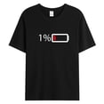 thumbnail image 3 of Bibifish Mens T-Shirts Letter Graphic Printed Casual Streetwear Tee Tops Crew Neck Short Sleeve Daily Tees, 3 of 3