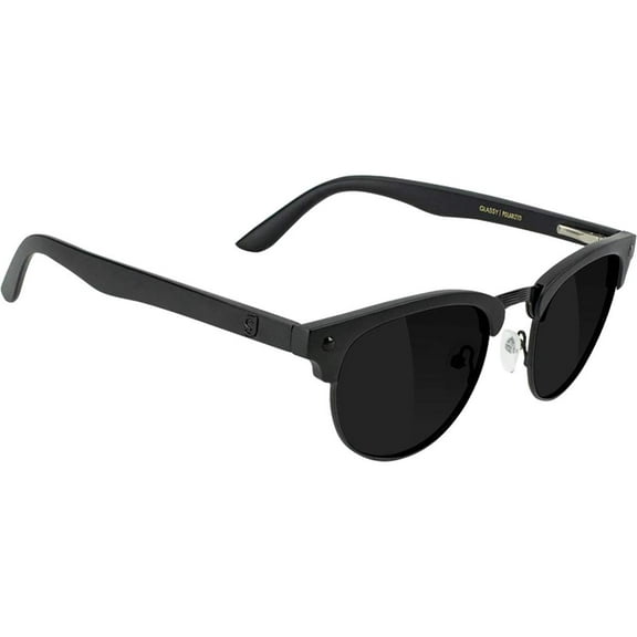 Glassy Morrison Matte Blackout Sunglasses