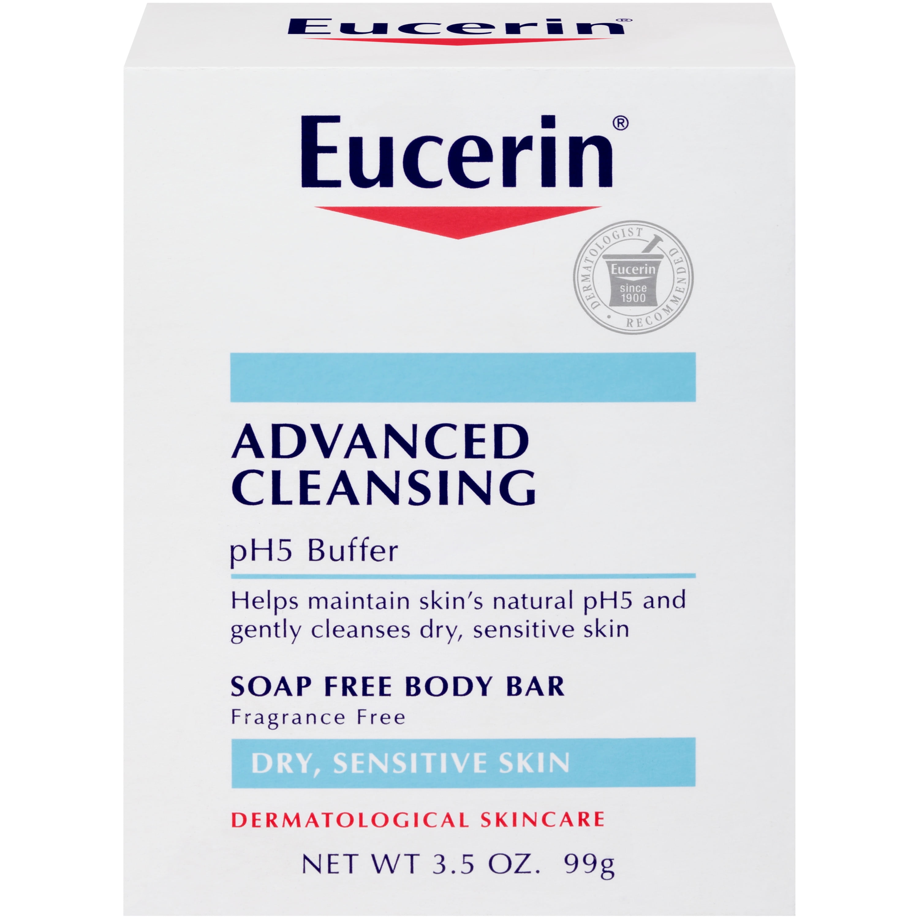 Eucerin Advanced Cleansing Body Bar Single Bar 3.5 oz.