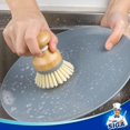 thumbnail image 3 of Versatile Kitchen Tool For Comprehensive Cleaning, Bamboo Dish Brushes With Natural Bristle, Ergonomic Bamboo Handle Ensures Comfort While Heat Resisting Material Promotes, 3 of 8