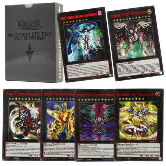 66-148 Pcs Cartes Yugioh avec Boîte en Métal Yu Gi Oh Carte Holographique Version Anglaise Lettres Dorées Duel Link Carte de Jeu Blue Eyes Exodia