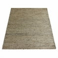 thumbnail image 3 of HAND WOVEN JUTE ECO-FRIENDLY AREA RUGS - 4'x6', Rectangle Shape, Beige Color, Contemporary Pattern, High Pile, Natural Fiber, Outdoor Indoor Handmade Area Rugs for Living Room, Bed Room (J00038), 3 of 5