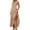Khaki, variant on Laqbezok Sexy Bodysuit and Skirt 2 Piece Set for Women, Backless Halter V-Neck Top & High Slit Maxi Skirt Summer Outfit, Casual Beach Party Clubwear, Solid Color Vacation Dress