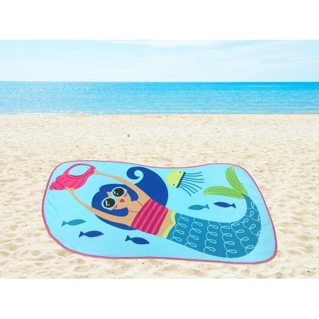 YourZone Mermaid Beach Towel