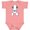 Mauve, variant on Inktastic Bedlington Terrier Boys or Girls Baby Bodysuit