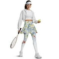 thumbnail image 4 of FUIALDOLG White Daisy Cardinal Birds Skirt with Leggings for Women Tennis Skirted Leggings Floral Gym Workout Yoga Pants with Pockets Lady Athletic Skirt Golf Outfits,Size XL, 4 of 7