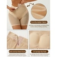 thumbnail image 3 of Aivtalk Butt Lifter Shapewear Tummy Control Shorts for Women Faja Body Shaper Compression Panties Hook Closure Underwear Slimming Nude L, 3 of 7