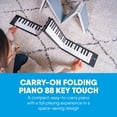 thumbnail image 2 of Piano de mano plegable ultraportátil con 88 teclas y 128 voces, 2 of 7