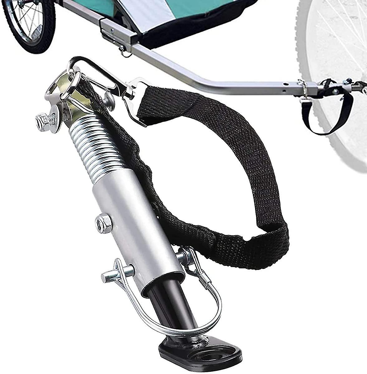 Attache Remorque Vélo Universelle En Alliage Aluminium - Crochet Rapide Pour Remorques Enfants, Animaux, Cargo - 4