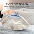thumbnail image 4 of Yayeee Pillowcase Queen Size Set of 2 Satin Wrinkle Resistant Pillow Case, Lace and Floral, 4 of 8