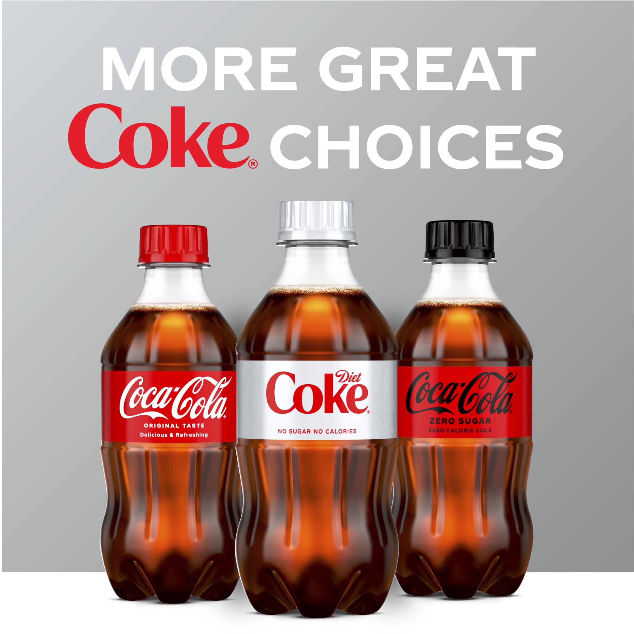 Diet Coke Soda Pop Bottles, 12 fl oz, 8 Pack