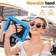 thumbnail image 3 of for iPad Mini 5th/4th Generation Case 7.9 inch 2019/2015, 360 Rotating Shockproof Cover with Stand, Handle, Shoulder Strap, Sky Blue, 3 of 7