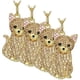 thumbnail image 1 of Joyeria con Temática de Gatos CatNeck03 4Pzas Golden Cat Oro Metal Cadenas y Dijes., 1 of 2