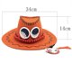 thumbnail image 2 of Gorra de sol Hat Fire Fist Ace para cosplay de anime para adultos y niños, 2 of 5