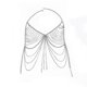 thumbnail image 3 of Ladies New Fashion Beach Chain Necklace Alloy Chain Bra Long Necklace And Pendant, 3 of 3
